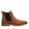 Clarks ante coñac clarks clarkdale hall ante coñac ZHDD046784 hombres gamuza coñac