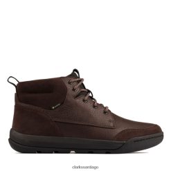 Clarks ashcombe hi gore-tex cuero con forro cálido marrón clarks cuero con forro cálido marrón ZHDD045671 unisexo cuero marrón cálido