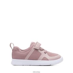 Clarks ath flux t clarks rosa ZHDD043781 niños rosa