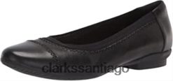 Clarks bailarinas sara bay mujer clarks cuero negro ZHDD04461 mujer