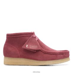 Clarks bota clarks wallabee rosa ZHDD043147 mujer rosa