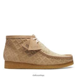 Clarks Bota clarks wallabee verde natural ZHDD043641 hombres verde natural