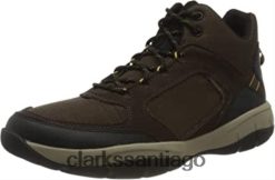 Clarks Bota de becerro clarks ervmid para hombre marrón ZHDD041330 hombres marrón