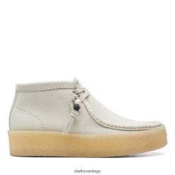 Clarks Bota de copa wallabee nobuck blanco clarks nobuck blanco ZHDD046061 unisexo nubuck blanco