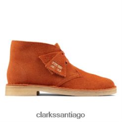 Clarks bota desierto clarks ginger ante ZHDD044173 mujer gamuza jengibre