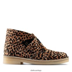 Clarks bota desierto con estampado de leopardo po ny estampado de leopardo po ny clarks ZHDD046462 unisexo poni con estampado de leopardo