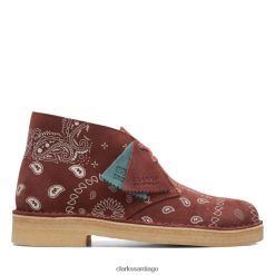 Clarks bota desierto ladrillo paisley clarks ladrillo paisley ZHDD046039 unisexo paisley de ladrillo