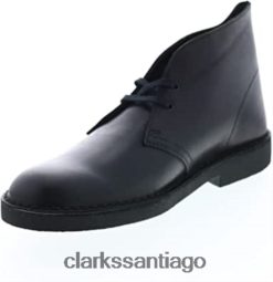 Clarks bota safari de piel negra 2 clarks ZHDD04260 unisexo cuero negro