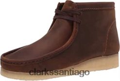 Clarks Botas chukka clarks beeswax wallabee para hombre ZHDD041081 hombres cera de abejas