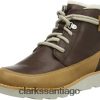 Clarks Botas chukka niño clarks color marrón Crown Warm K ZHDD041817 niños marrón