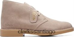 Clarks botas clarks desert boot evo gamuza arena ZHDD042112 unisexo