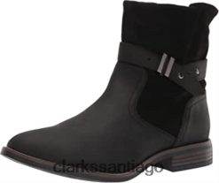 Clarks botas de moda camzstrap para mujer clarks negras ZHDD04822 mujer negro