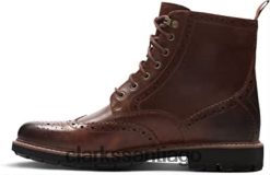 Clarks botas moteras batcombe lord para hombre marrones clarks ZHDD042046 hombres marrón