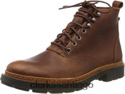 Clarks botas moteras trace explore para hombre cuero marrón tostado clarks cuero tostado ZHDD042103 hombres cuero marrón tostado cuero tostado