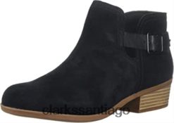 Clarks Botín clarks addiy carisa de mujer en ante negro ZHDD042363 mujer ante negro