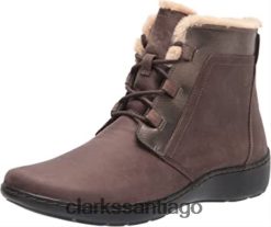 Clarks Botín mujer cora chai taupe bronce clarks ZHDD042574 mujer bronce pardo