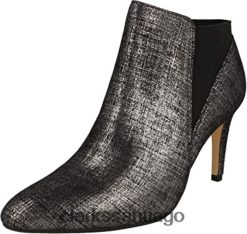 Clarks Botines clarks laina violeta negro metalizado plata mujer ZHDD042529 mujer negro metalizado plata