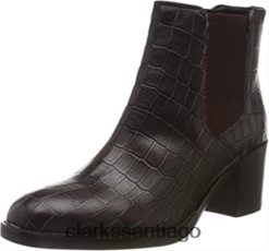 Clarks botines clarks mascarpone bay marrón burdeos burdeos ZHDD042867 mujer marrón burdeos burdeos