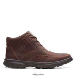 Clarks bradley mid brown caído clarks marrón caído ZHDD046845 hombres marrón caído