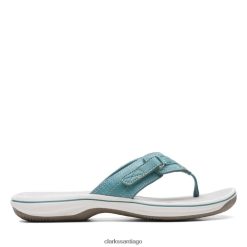 Clarks brisa del mar verde azulado clarks verde azulado ZHDD046453 mujer verde azulado