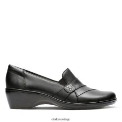 Clarks caléndula negra clarks negros ZHDD046301 unisexo negro