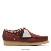 Clarks castaño wallabee castaño clarks ZHDD045636 hombres castaño