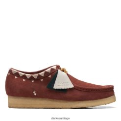 Clarks castaño wallabee castaño clarks ZHDD045636 hombres castaño