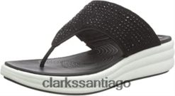 Clarks chanclas drift jaunt para mujer clarks negro ZHDD04293 mujer negro