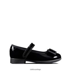 Clarks charol negro clarks scala tap niño charol negro ZHDD045875 niños charol negro