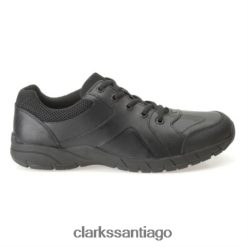 Clarks clarks air norfolk jnr f fit negros ZHDD044936 niños negro