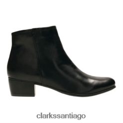 Clarks clarks amapola roja negra ZHDD044257 unisexo negro