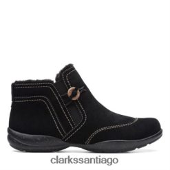 Clarks clarks ante negro rosevilleaster ZHDD044153 unisexo ante negro