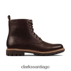 Clarks clarks batcombe hi2 marrón oscuro ZHDD044547 hombres marron oscuro
