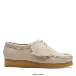 Clarks clarks blanco roto wallabee sintético blanco roto sintético ZHDD045177 unisexo sintético blanquecino