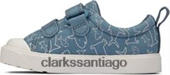 Clarks Clarks City Bright - Zapatos de lona para niño ZHDD041515 niños