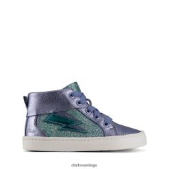 Clarks clarks city mito niño cuero lila cuero lila ZHDD045770 unisexo cuero lila