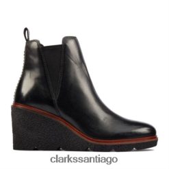 Clarks clarks clarkford top cuero negro ZHDD044142 unisexo cuero negro