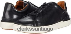 Clarks clarks corte lite encaje negro ZHDD041751 unisexo cuero negro