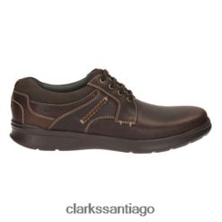 Clarks clarks cotrell pla marrón aceitoso ZHDD044506 hombres marrón aceitoso