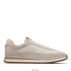 Clarks clarks craft run encaje blanco ZHDD043655 hombres blanco