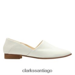 Clarks clarks cuero blanco tono puro ZHDD044263 mujer cuero blanco