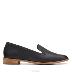 Clarks clarks cuero negro pure hall ZHDD043059 mujer cuero negro