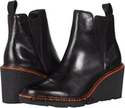 Clarks clarks cuero negro top clarkford cuero negro ZHDD041705 unisexo cuero negro