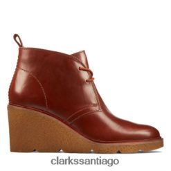 Clarks clarks cuero tostado oscuro clarkford d bt ZHDD044188 unisexo cuero bronceado oscuro