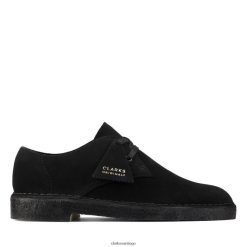 Clarks clarks de ante negro desert khan ZHDD043670 hombres ante negro