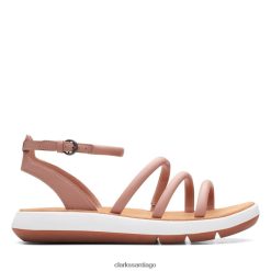 Clarks clarks de cuero rosa estilo jemsa cuero rosa ZHDD045238 mujer cuero rosa