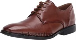Clarks clarks de cuero tostado gilman plaoxford para hombre ZHDD041862 hombres