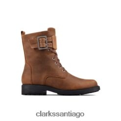 Clarks Clarks de encaje marrón tabaco orinoco2 ZHDD044108 unisexo rapé marrón