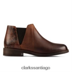Clarks clarks demi2 beat bronceado combi ZHDD044202 unisexo combinación bronceado
