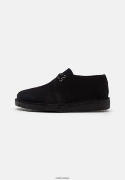 Clarks clarks desert trek casual cordones negro ZHDD047114 unisexo negro